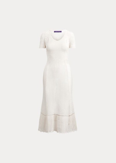 Vestido Ralph Lauren Crocheted Silk Mulher 12560-TLAI